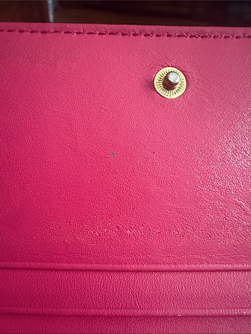 MCM Red Patent Leather  Wallet - Picture 10 of 16